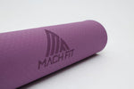 Exercise mat with travel/carry strap